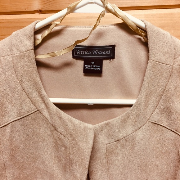 Jessica Howard Tan khaki Blazer - Picture 7 of 7